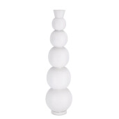 Vaza flori metal alb Ridhi Ø20x76h
