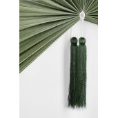 Evantai decorativ bambus verde Nanka 39x81x4h