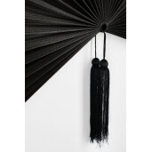Evantai decorativ bambus negru Nanka 60x123x4h