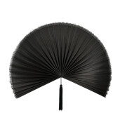 Evantai decorativ bambus negru Nanka 60x123x4h