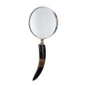 Lupa decorativa sticla metal Fortune 25x10x2,5h