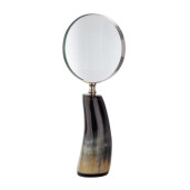 Lupa decorativa sticla metal Fortune 23,5x10x5,5h