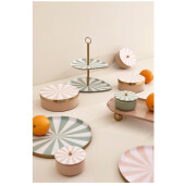 Bol decorativ, depozitare metal multicolor Donya Ø14x9h