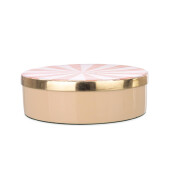 Bol decorativ, depozitare metal multicolor Donya Ø20,5x7h