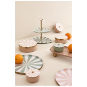 Bol decorativ, depozitare metal multicolor Donya Ø20,5x7h