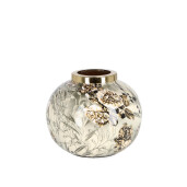Vaza flori metal multicolor Visalia Ø16x13h