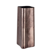 Vaza decorativa aluminiu bronz Reel 16,5x16,5x40,5h