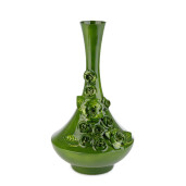 Vaza flori otel verde Meknes Ø19x34h