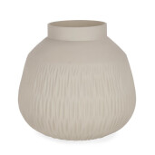 Vaza flori sticla bej Lyder Ø27x25,5h