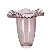 Vaza flori sticla roz Thalya Ø26x30,5h