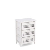 Comoda lemn alb Leny 40x29x58h