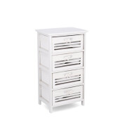 Comoda lemn alb Leny 40x29x73h