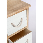 Comoda lemn alb maro Yvette 26x32x62h