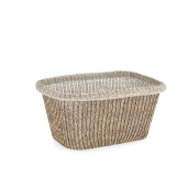 Set 4 cosuri depozitare bej Amelya 30x20x15h