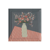 Tablou decorativ multicolor Flowers 50x2,3x50h