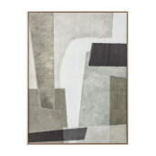 Tablou canvas multicolor Gallery 76x3.8x100 cm