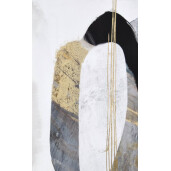 Tablou abstract decorativ Sketch 50x3,2x50h