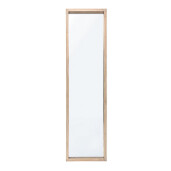 Oglinda perete rama lemn natur Tiziano 32x5x122h