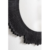 Oglinda perete otel negru Yamir 62x2 cm