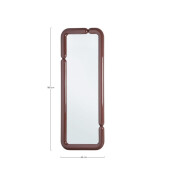 Oglinda perete rama mdf maro brick Otilia 60x5x160h