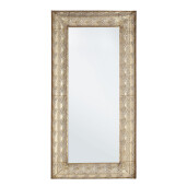 Oglinda perete metal auriu Larjam 70x6.5x140.5 cm