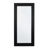 Oglinda perete lemn negru Tiziano 82x3x172 cm