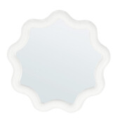 Oglinda perete rama sticla alba Creamy 36x2x36h
