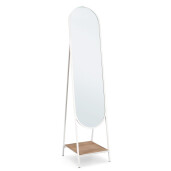 Oglinda podea alb maro Valentin 40x43.5x173.5 cm