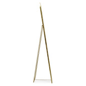 Oglinda podea otel auriu 40x4x175 cm