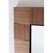 Oglinda perete lemn maro Alfalda 106x6x182h