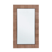 Oglinda perete lemn maro Alfalda 106x6x182h