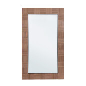 Oglinda perete lemn maro Alfalda 106x6x182h
