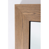 Oglinda perete lemn maro Amyris 106,5x10x182,5h