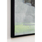 Tablou decorativ pictat manual canvas abstract Bold 204x5x124h