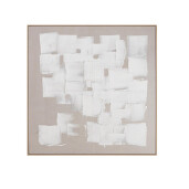 Tablou decorativ pictat manual canvas abstract Texture 142,6x4,3x142,6h