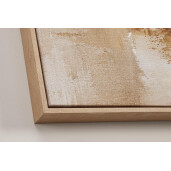 Tablou decorativ pictat manual canvas abstract Bold 122,6x4,3x142,6h