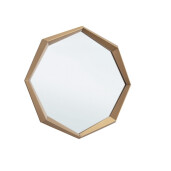 Oglinda perete otel auriu Gursky 80x8x80h