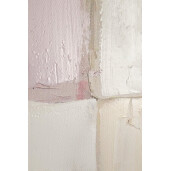 Tablou decorativ pictat manual canvas abstract Meldert 80x3,8x120h