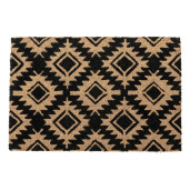 Covoras intrare casa cauciuc fibre cocos Tribal 40x60 cm