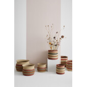 Set 3 cosuri iarba mare multicolora Waylon 20x19 cm, 25x22 cm, 30x25 cm