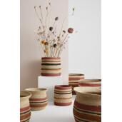 Set 3 cosuri iarba mare multicolora Waylon 20x19 cm, 25x22 cm, 30x25 cm
