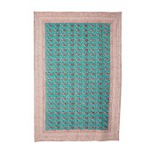 Cuvertura pat bumbac multicolor Emelie 140x220 cm