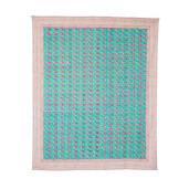 Cuvertura pat bumbac multicolor Emelie 220x260 cm