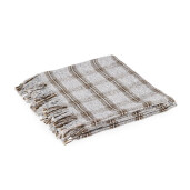 Patura textil maro gri Vernon 130x150 cm