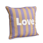 Perna decorativa poliester multicolor Love 45x45 cm
