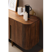 Vaza flori piatra alba Var 19.5x8.5x21h