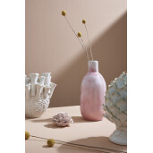 Vaza flori ceramica roz Iku Ø13,5x29h