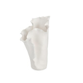 Vaza flori ceramica alba Minde 29x24,5x38,5h