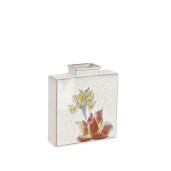 Vaza flori ceramica multicolora Sketchi 18,5x5,5x21h