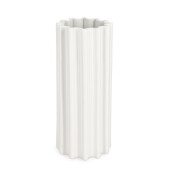Vaza flori ceramica alba Holaf Ø11,5x27h